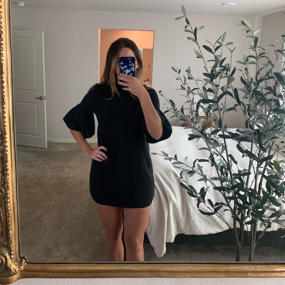 Anthropologie Black Dress
